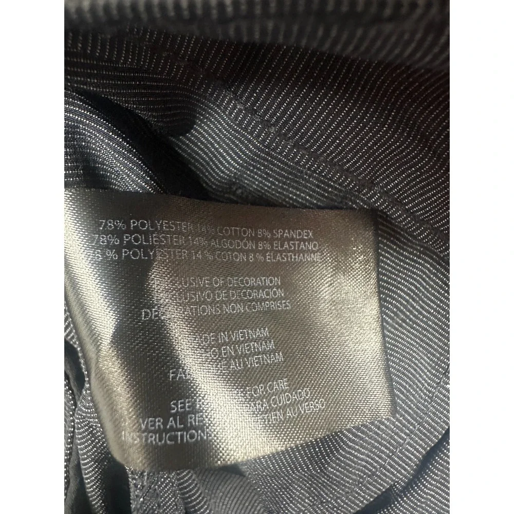 Banana Republic Shorts Men 32 Dark Gray Stretch Micro Stripe Mid Rise Flat Front
